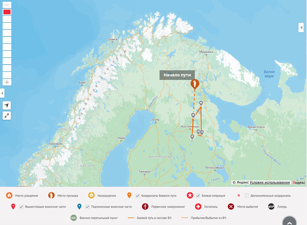 Боевой путь